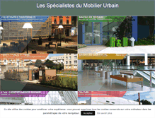 Tablet Screenshot of mobilier-urbain.net